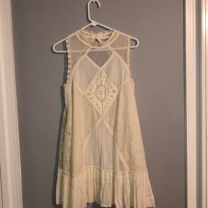 Beautiful lace white dress from Free People!